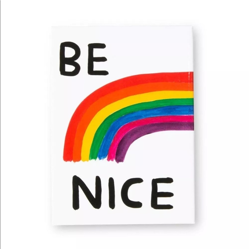 THIRD DRAWER DOWN DAVID SHRIGLEY BE NICE MAGNET NWT